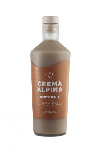 Marzadro Crema Alpina mit Haselnuss Likr, 17%, 0,7L